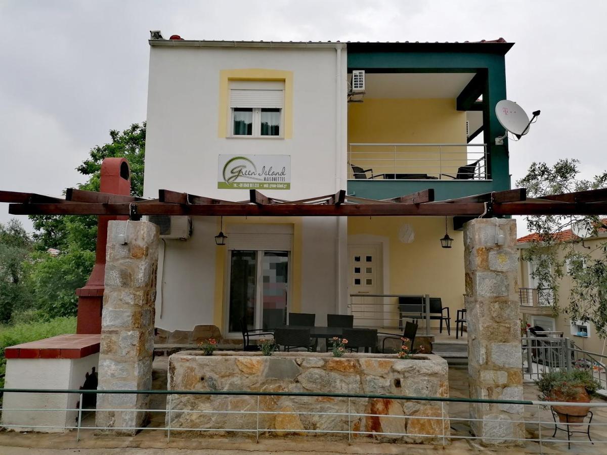 Green Island Residence Skala Potamia  Bagian luar foto